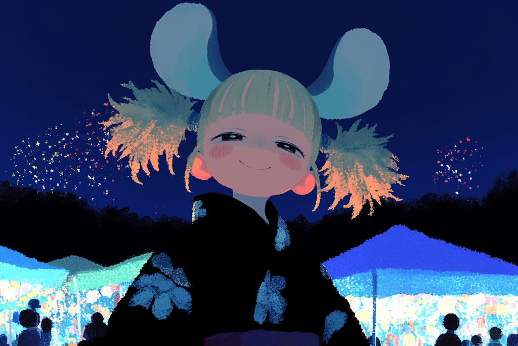 花火に負けない！