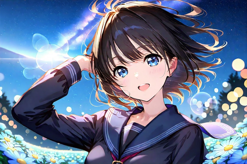 夜の花畑(WAVE)(6)