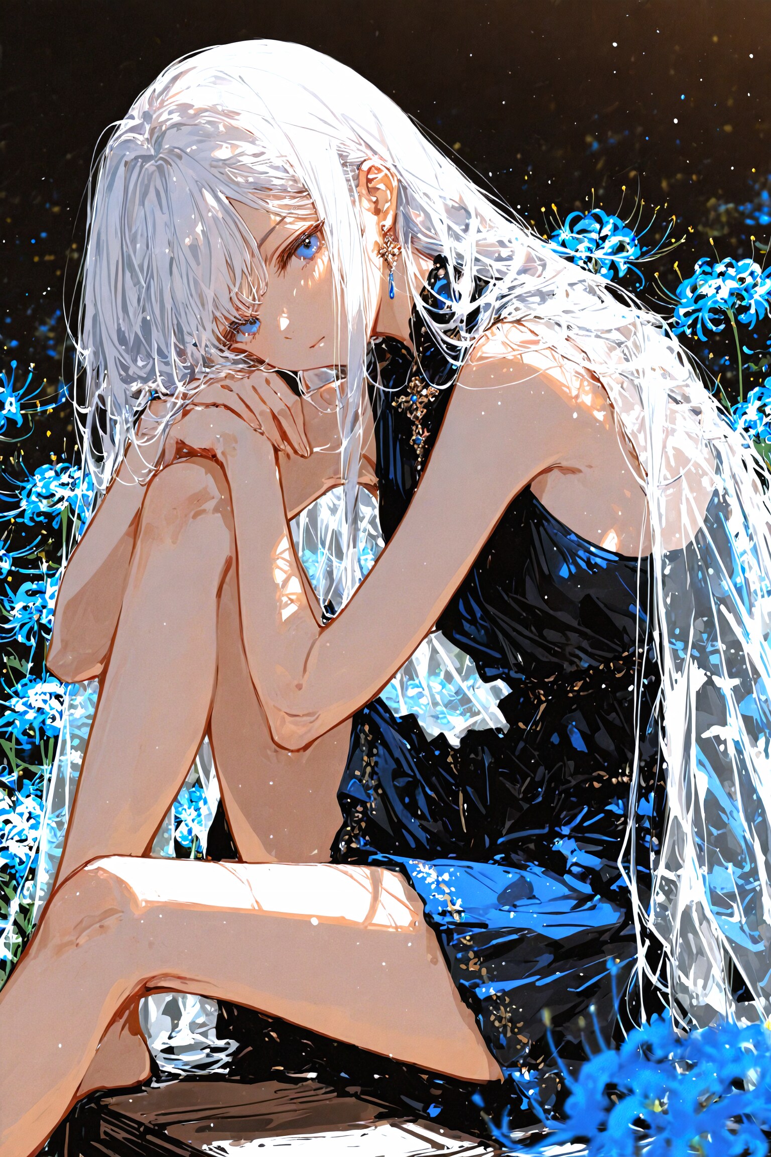 青い彼岸花 | の人気AIイラスト・グラビア