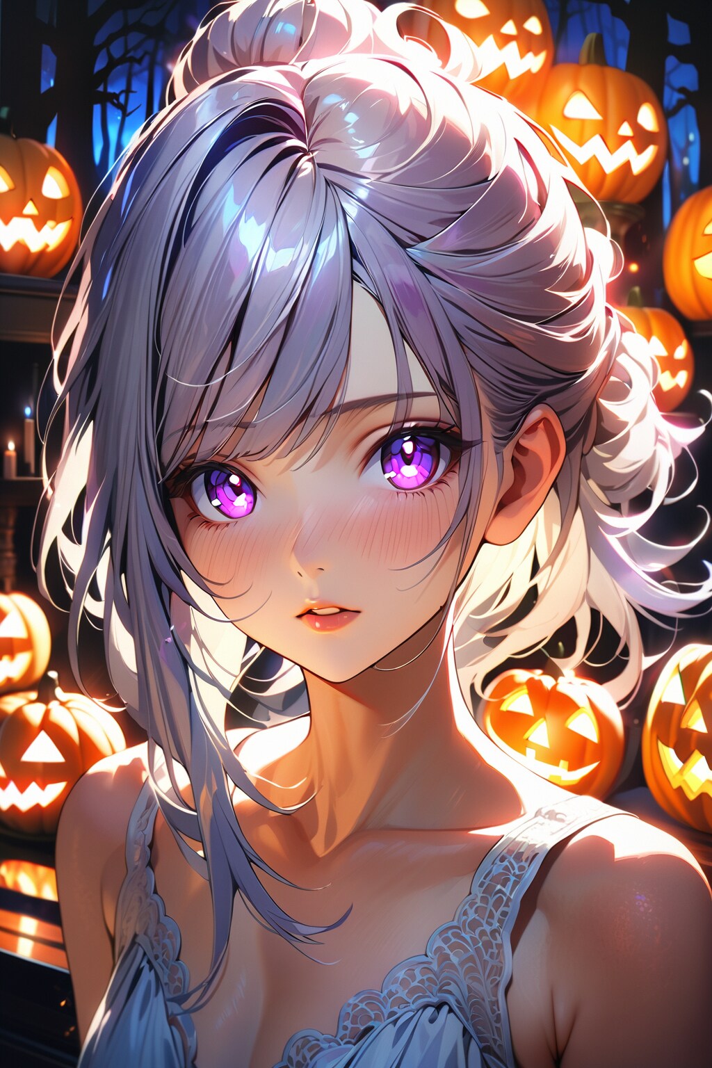 (685HQ)銀髪ちゃんハロウィン