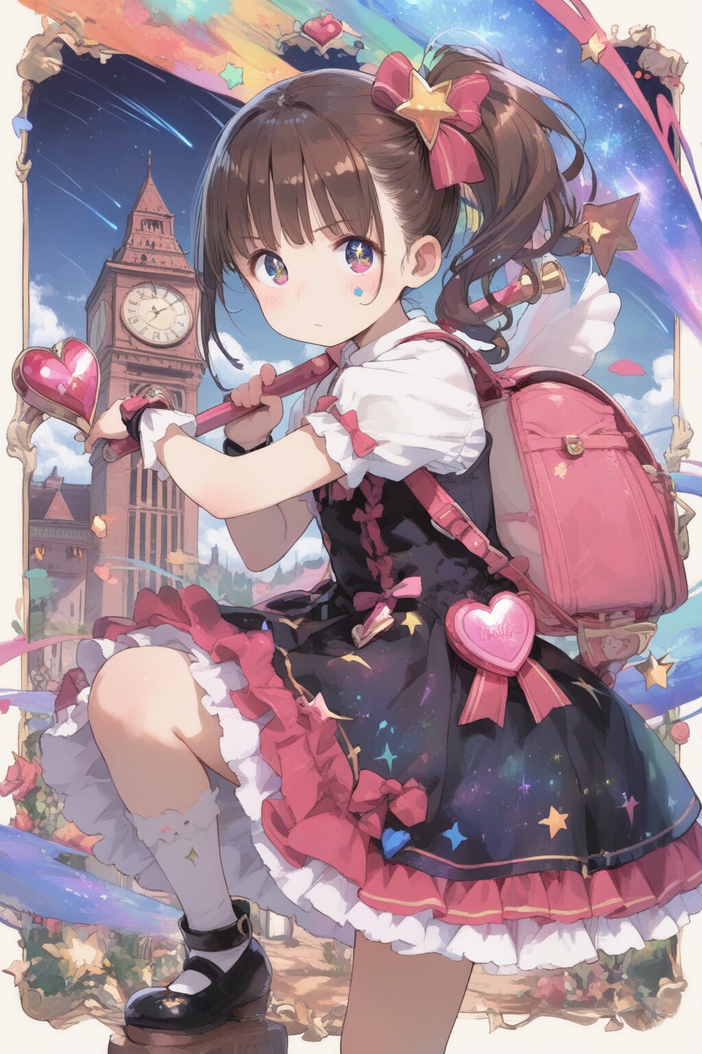 魔法少女のフィギュア