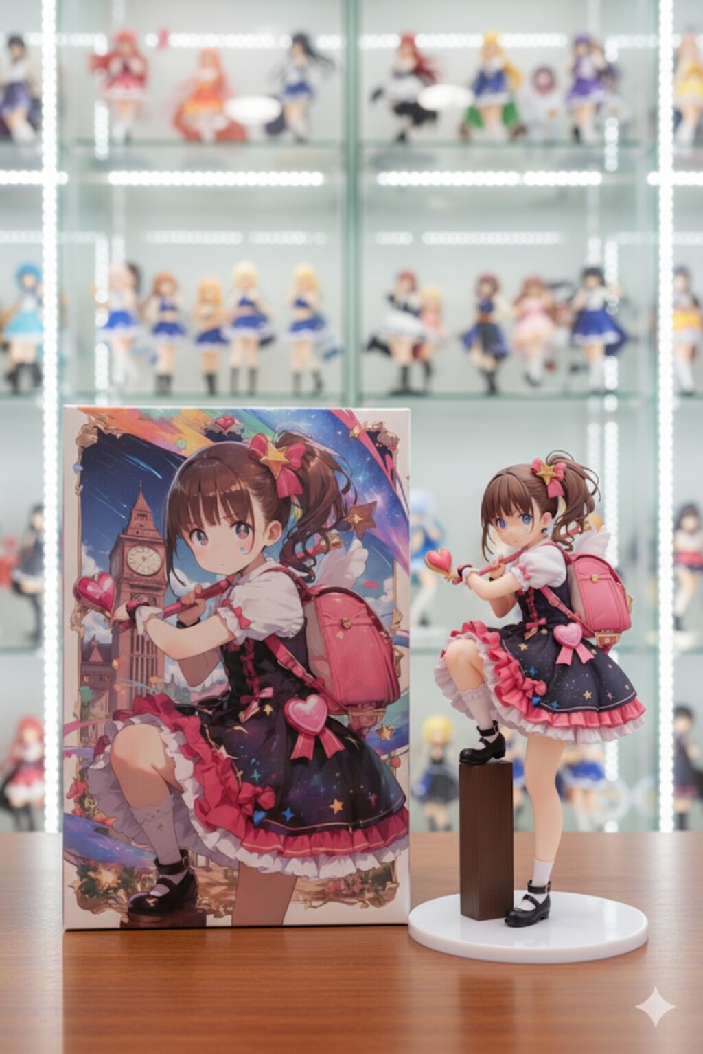 魔法少女のフィギュア