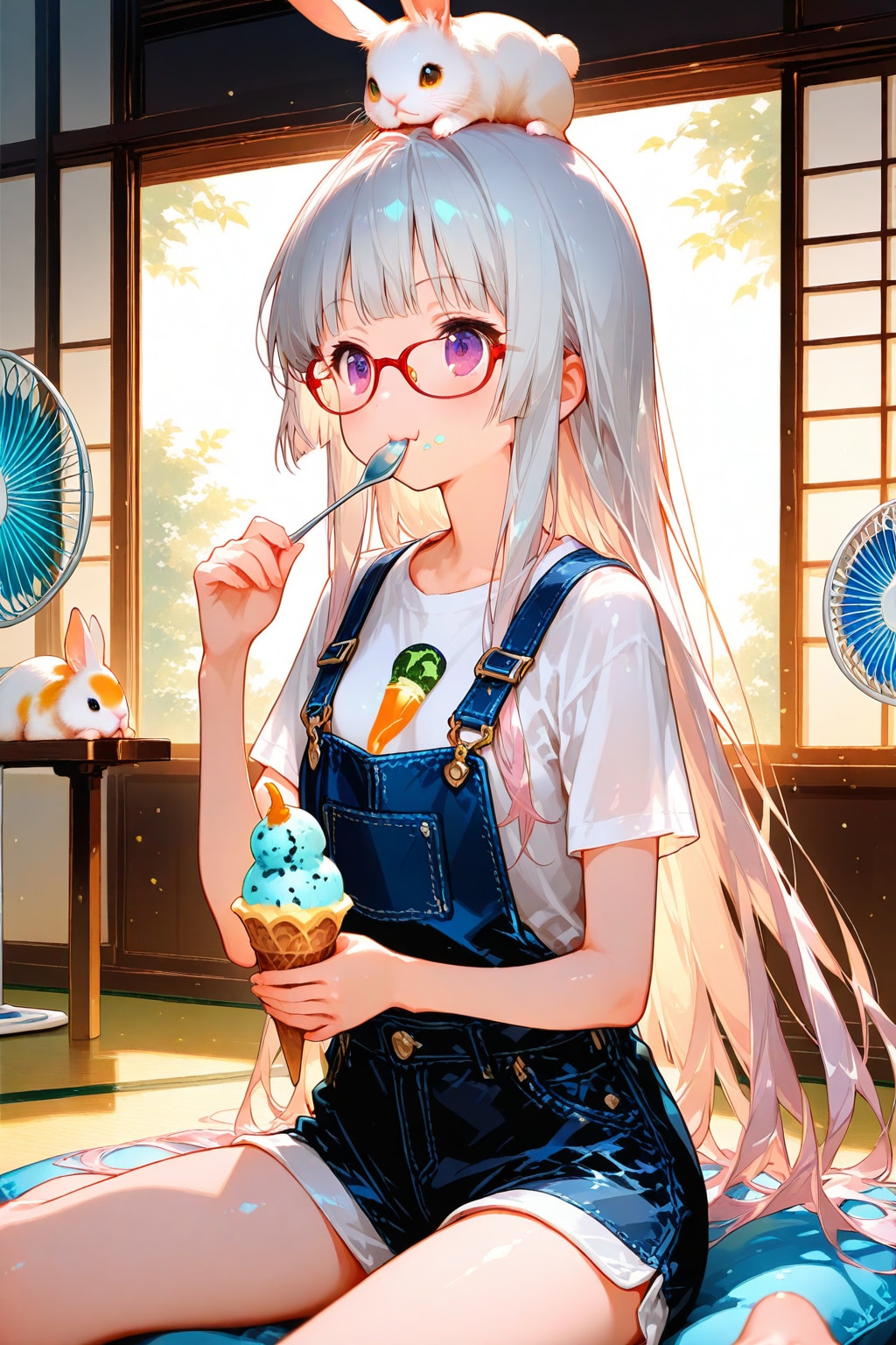 アイスとうさこさん