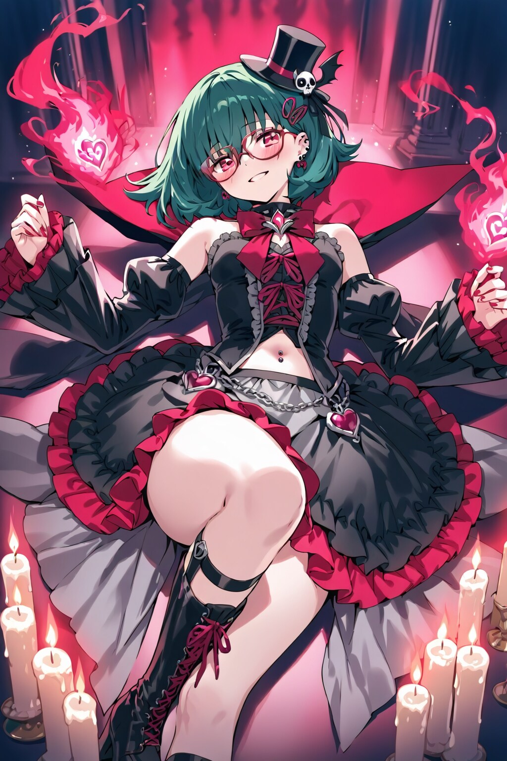メガネっ娘な魔法少女 | の人気AIイラスト・グラビア