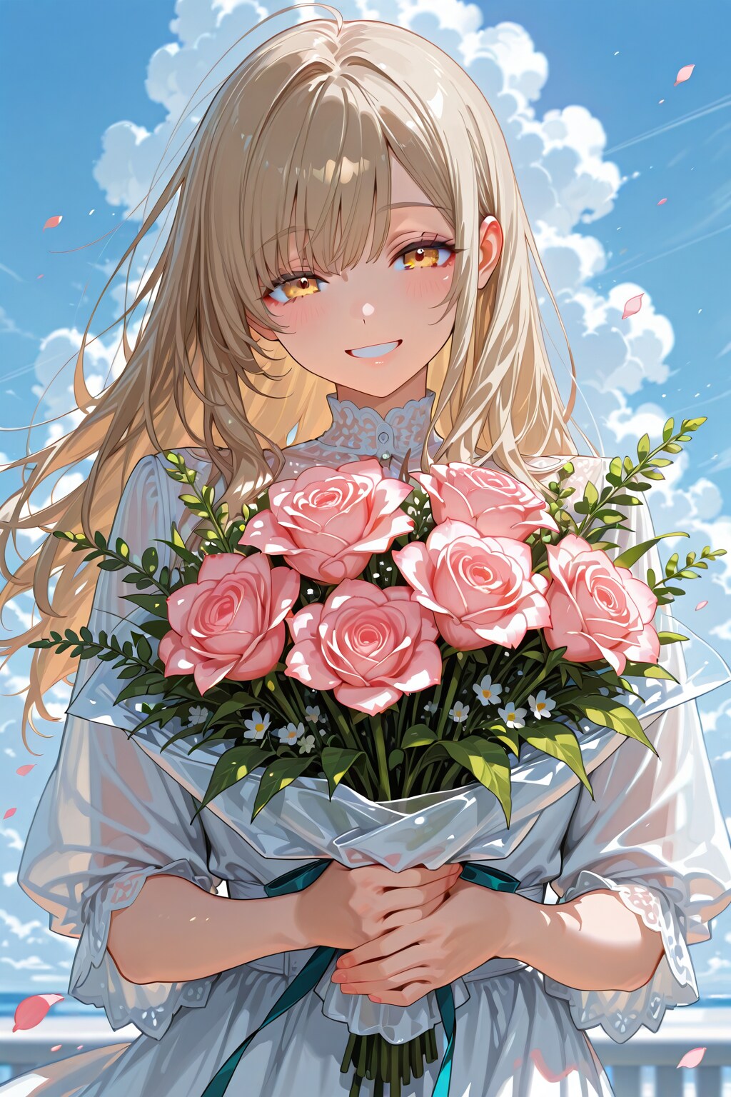 花束 | の人気AIイラスト・グラビア