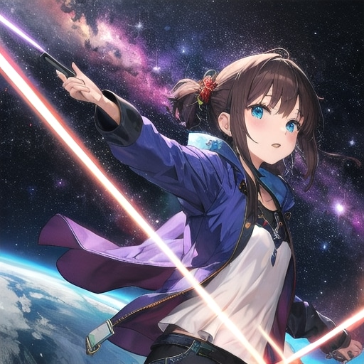 外銀河 | の人気AIイラスト・グラビア