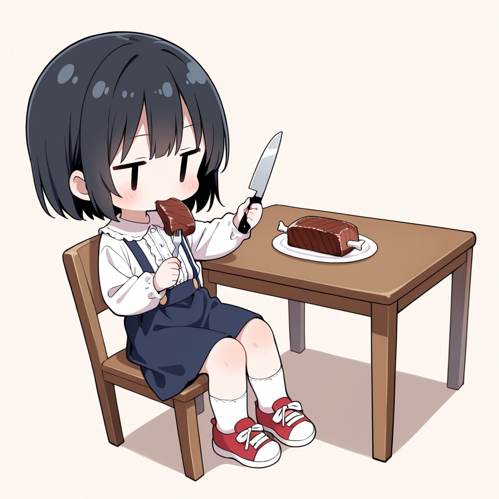 牛肉も食べます。