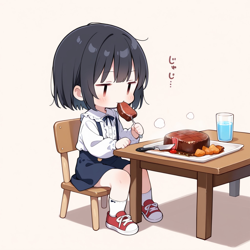 牛肉も食べます。