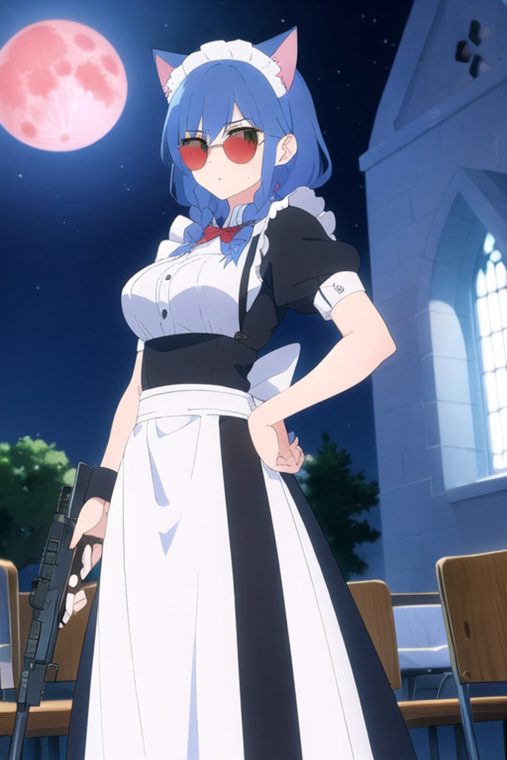 ご主人様、ご命令をどうぞ 猫耳メイド 戦闘部