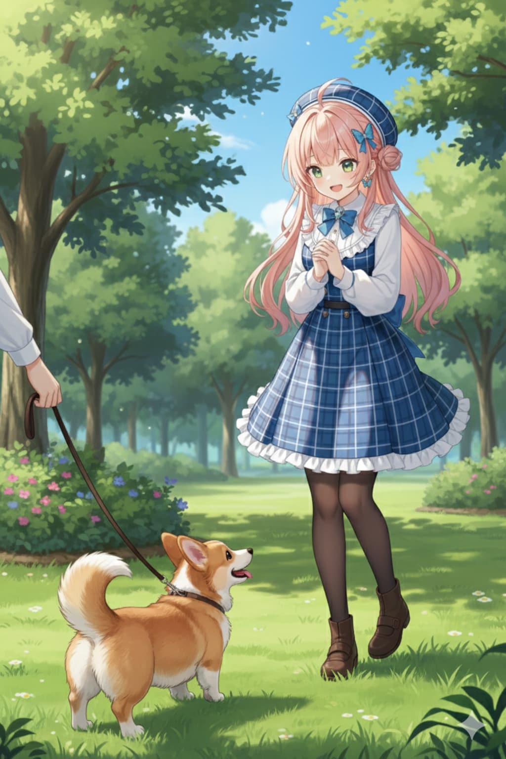 わぁ！わんちゃんだぁ～！*