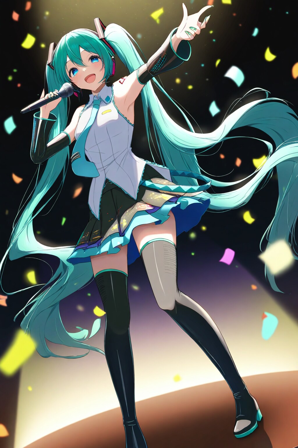 レトロフューチャーライブ | の人気AIイラスト・グラビア