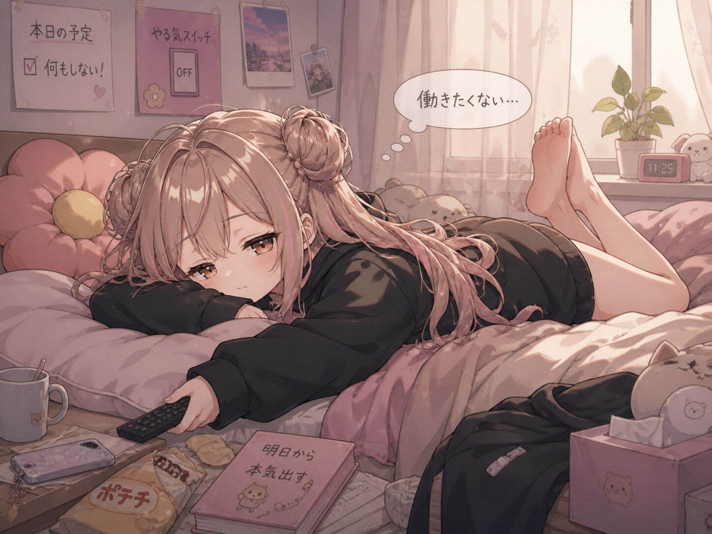 働きたくないのん（通常モード）