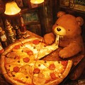 くま✖︎ピザ🍕🐾 3枚目
