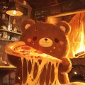 くま✖︎ピザ🍕🐾 2枚目