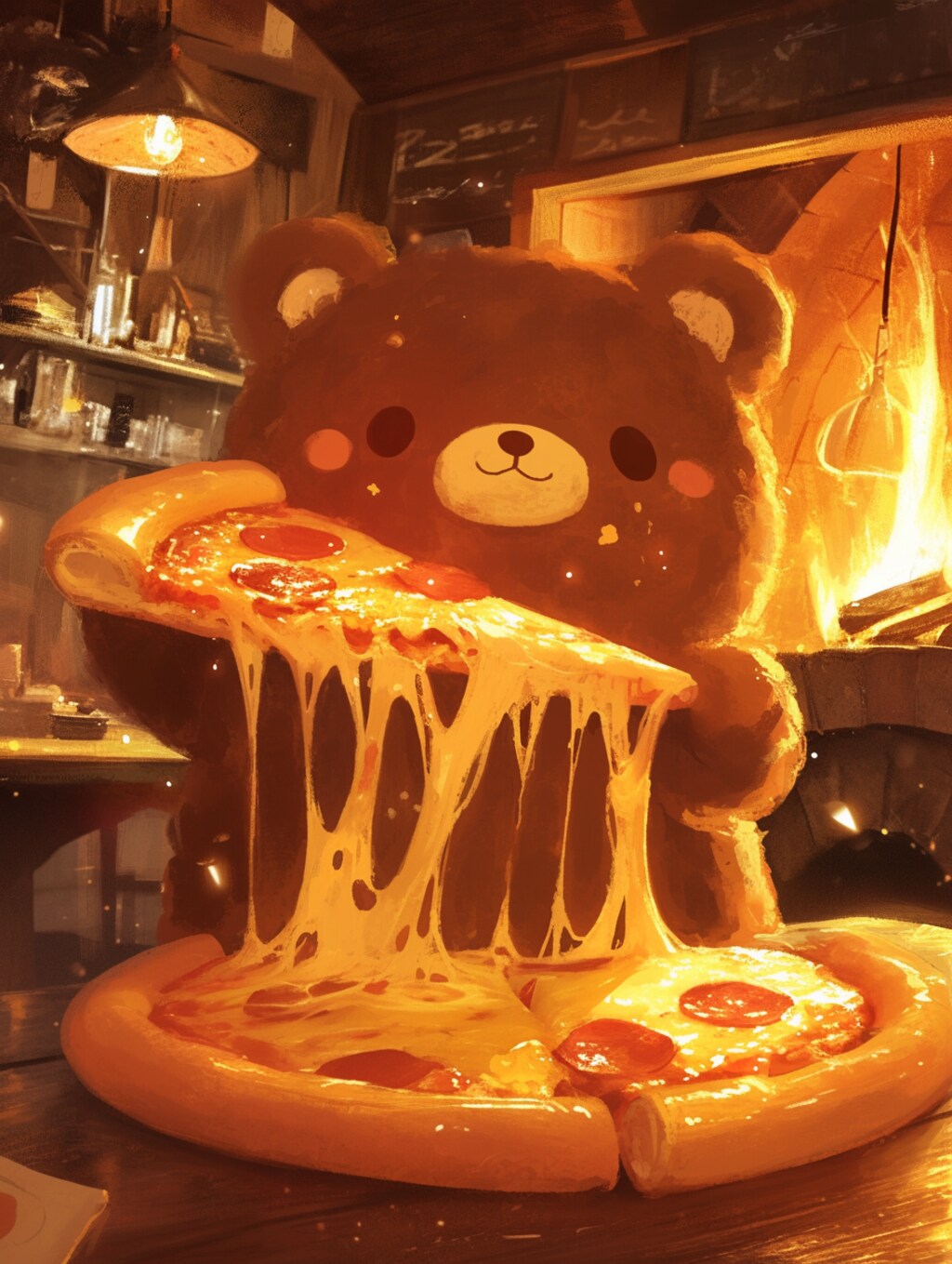 くま✖︎ピザ🍕🐾