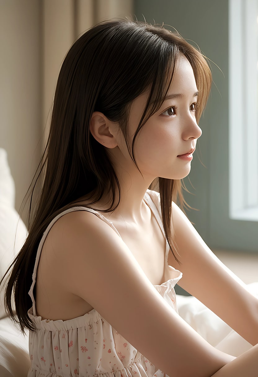 Innocent girl