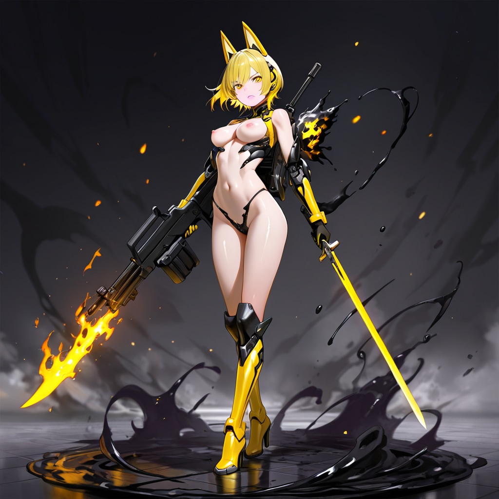 黄の戦士　YELLOW Warrior【Topless Ver】