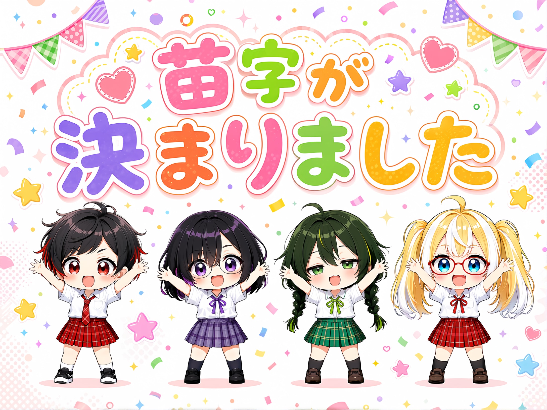 200投稿目『苗字が決まりました』🎉