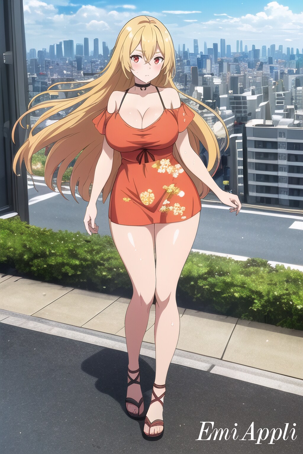 サンドレスのかわいいインプラカブル