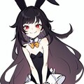 黒髪＋バニーガール 3枚目