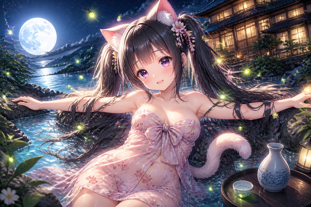 黒ツイにゃん