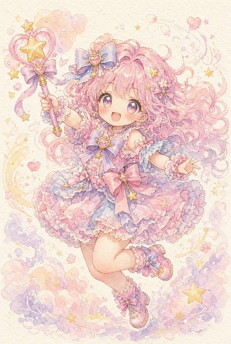 魔法少女ちゃん | の人気AIイラスト・グラビア