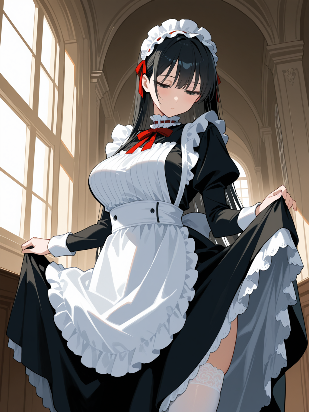 新しいメイド服