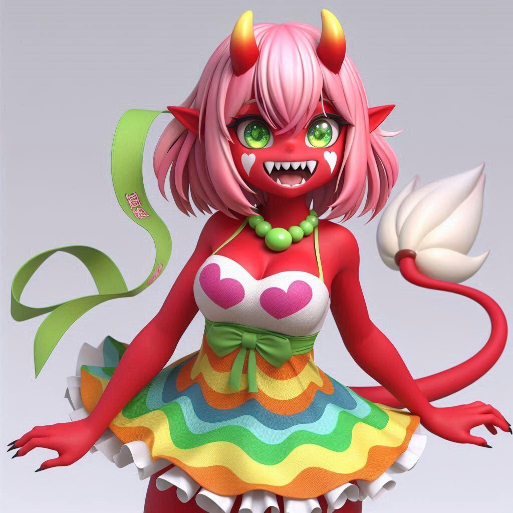 マメドル鬼ちゃん（節分）