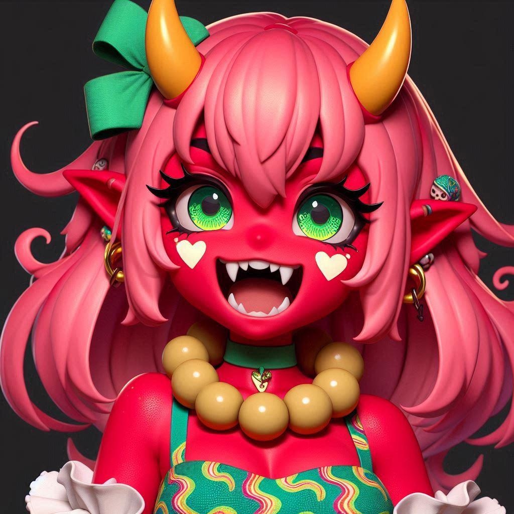 マメドル鬼ちゃん（節分）