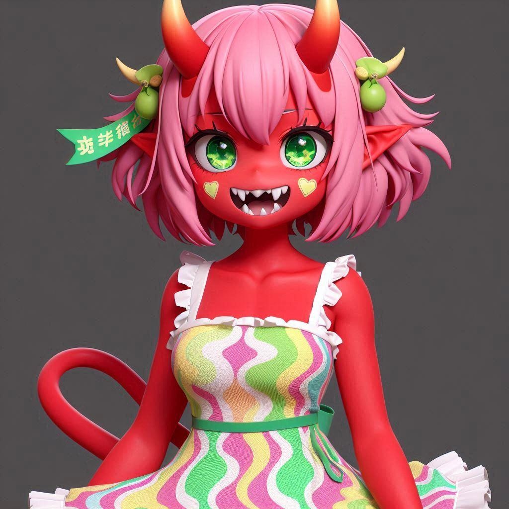 マメドル鬼ちゃん（節分）