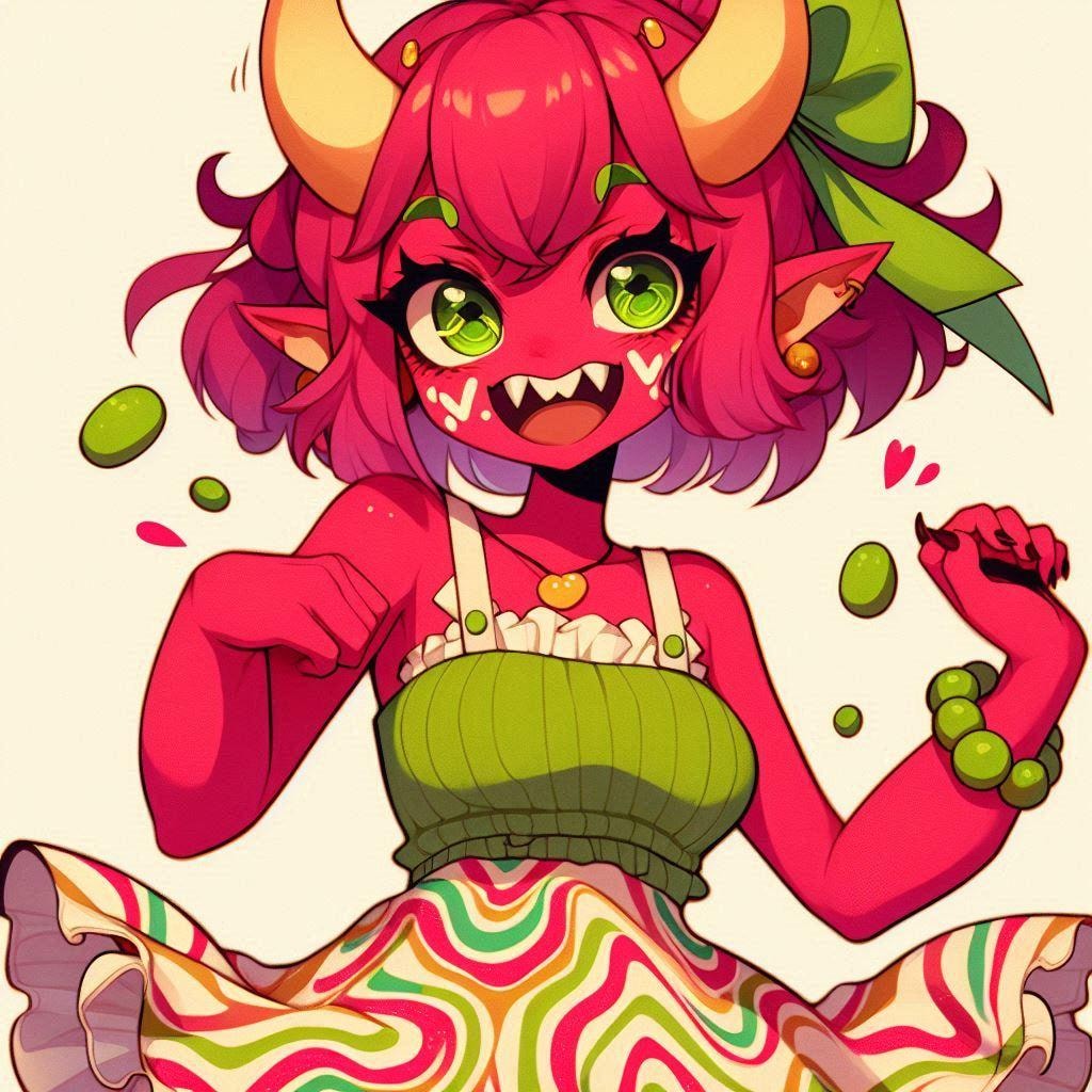 マメドル鬼ちゃん（節分）