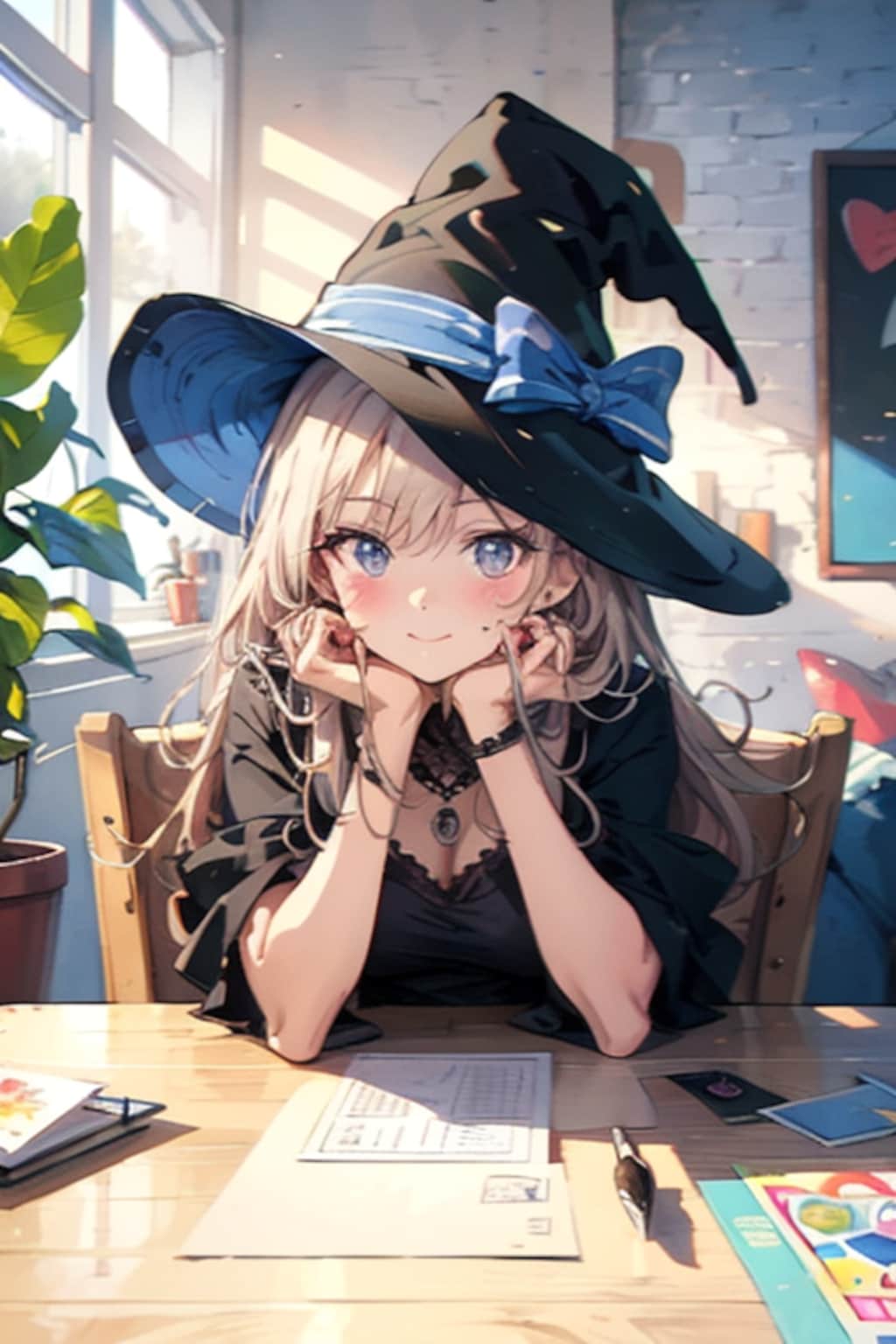 青いリボンの魔女