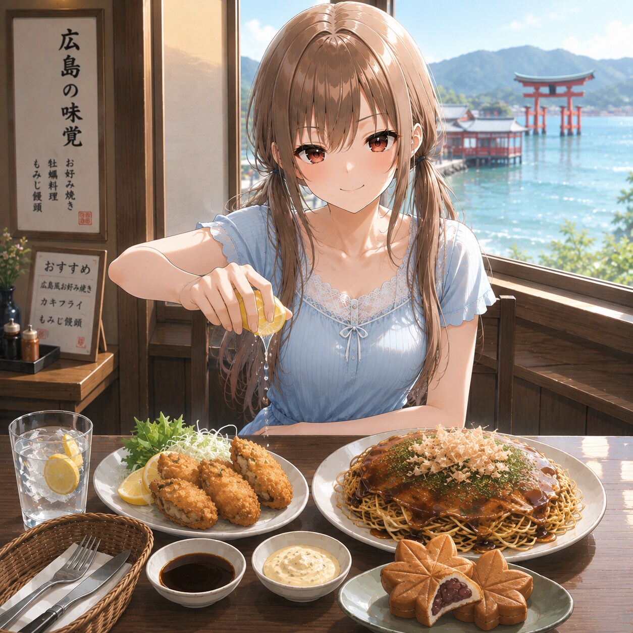 梢とランチ（６４）あとがないんじゃ、あとが！！