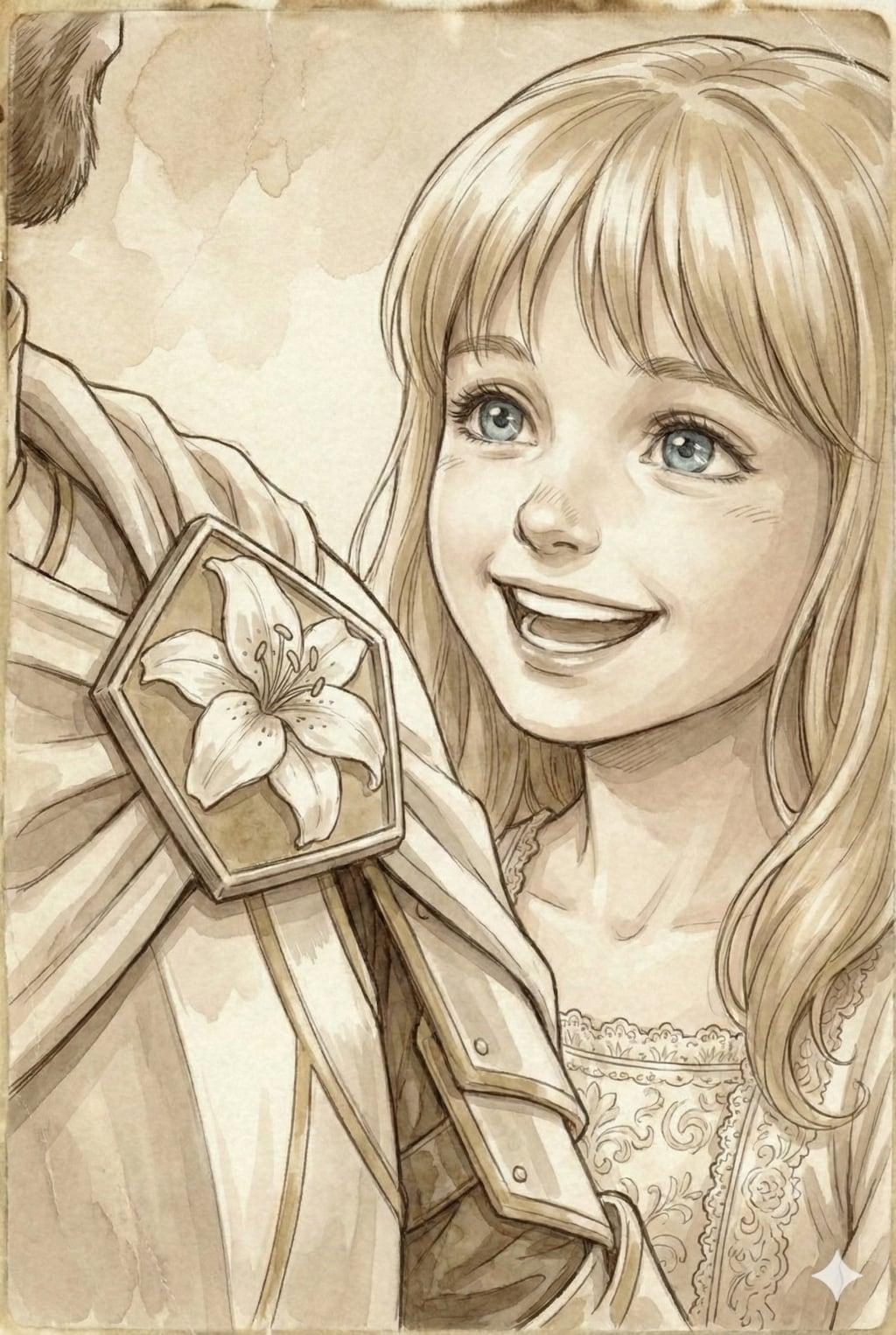 深く考えず〜のやつ。白百合の過去