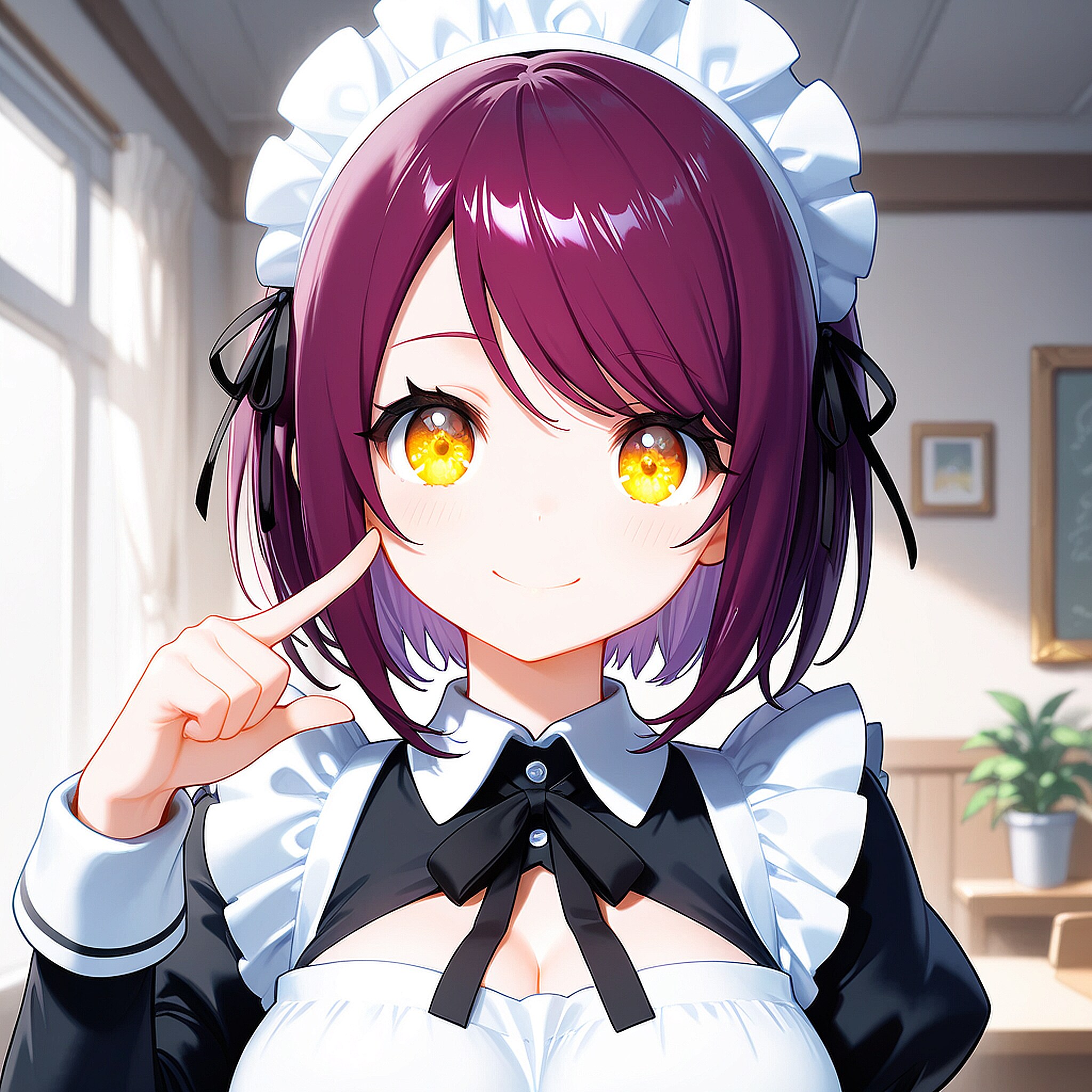 こんにちは（挨拶メイドの芽衣ちゃん）