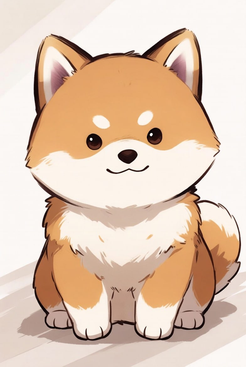 可愛い柴犬 | の人気AIイラスト・グラビア