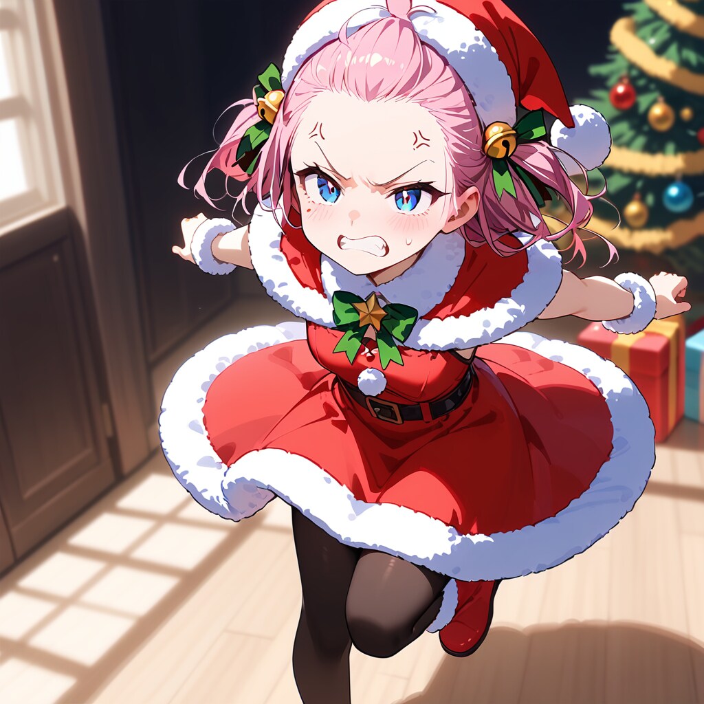 (　)を(　)て(　)るサンタ | の人気AIイラスト・グラビア