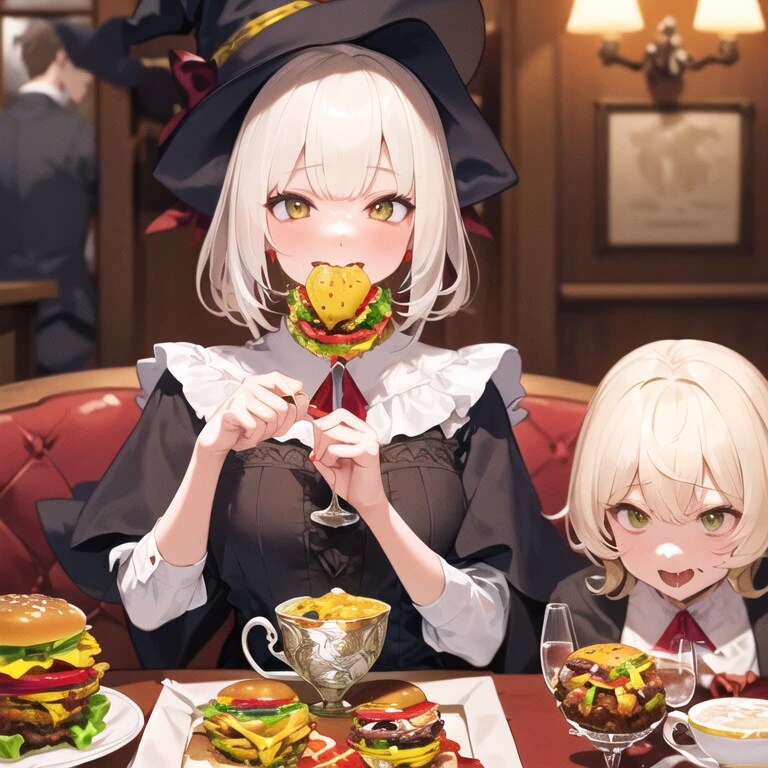 灰髪ボブのモンスター | の人気AIイラスト・グラビア