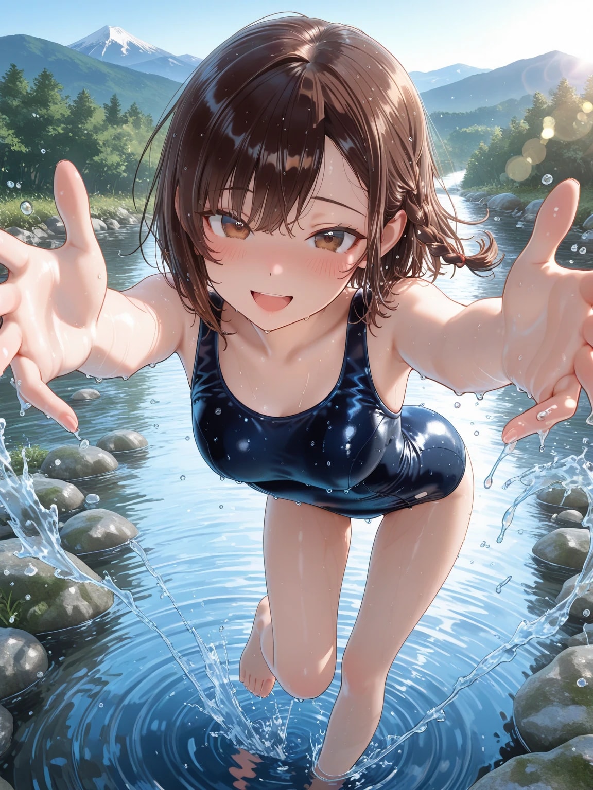 冷たくて気持ちいいね♪