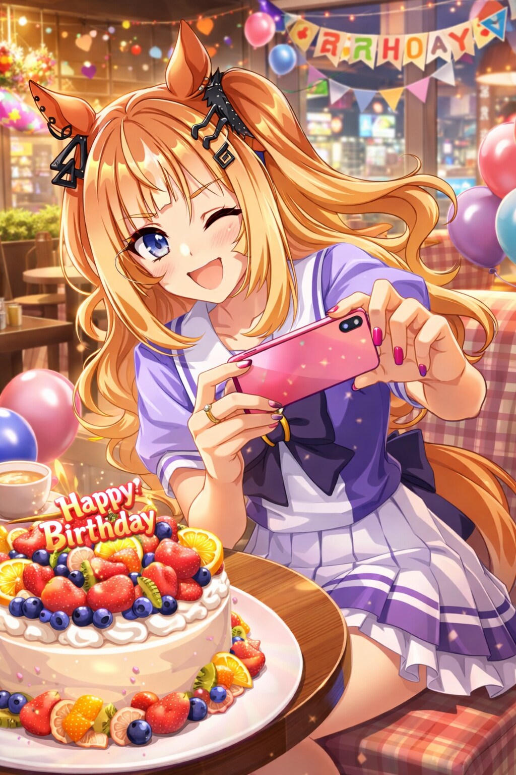 お誕生日のエスポワールシチー🎂 | の人気AIイラスト・グラビア