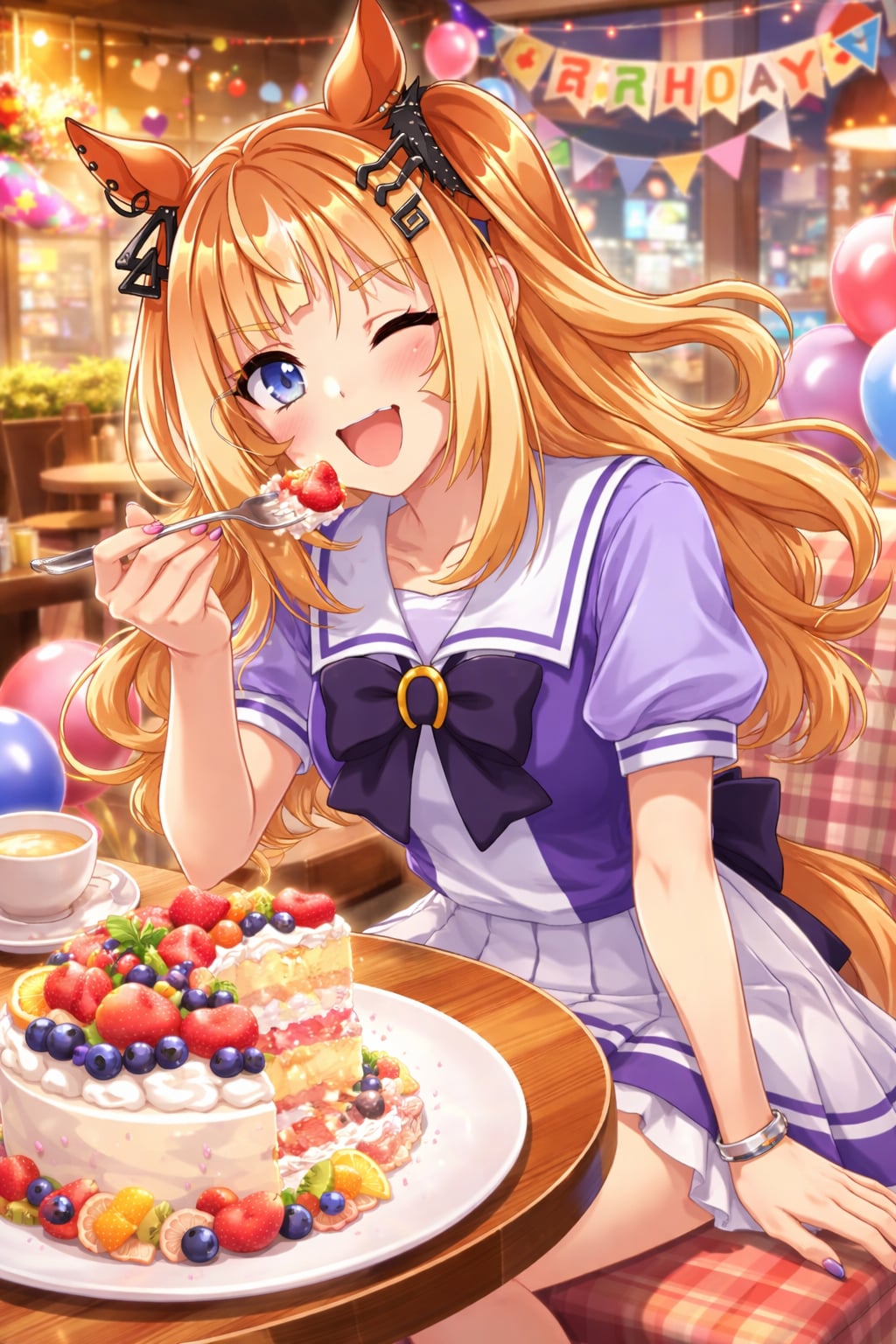 お誕生日のエスポワールシチー🎂