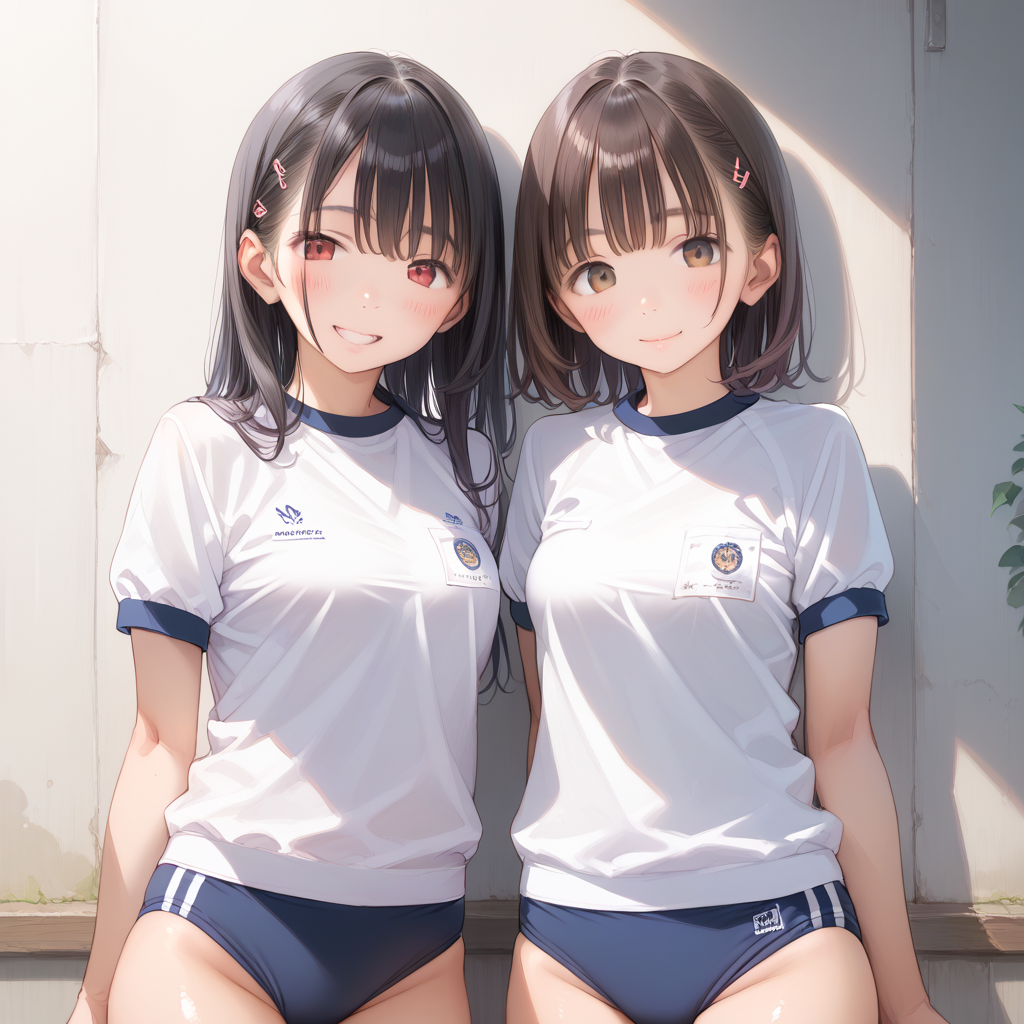 ブルマでリナちゃんと