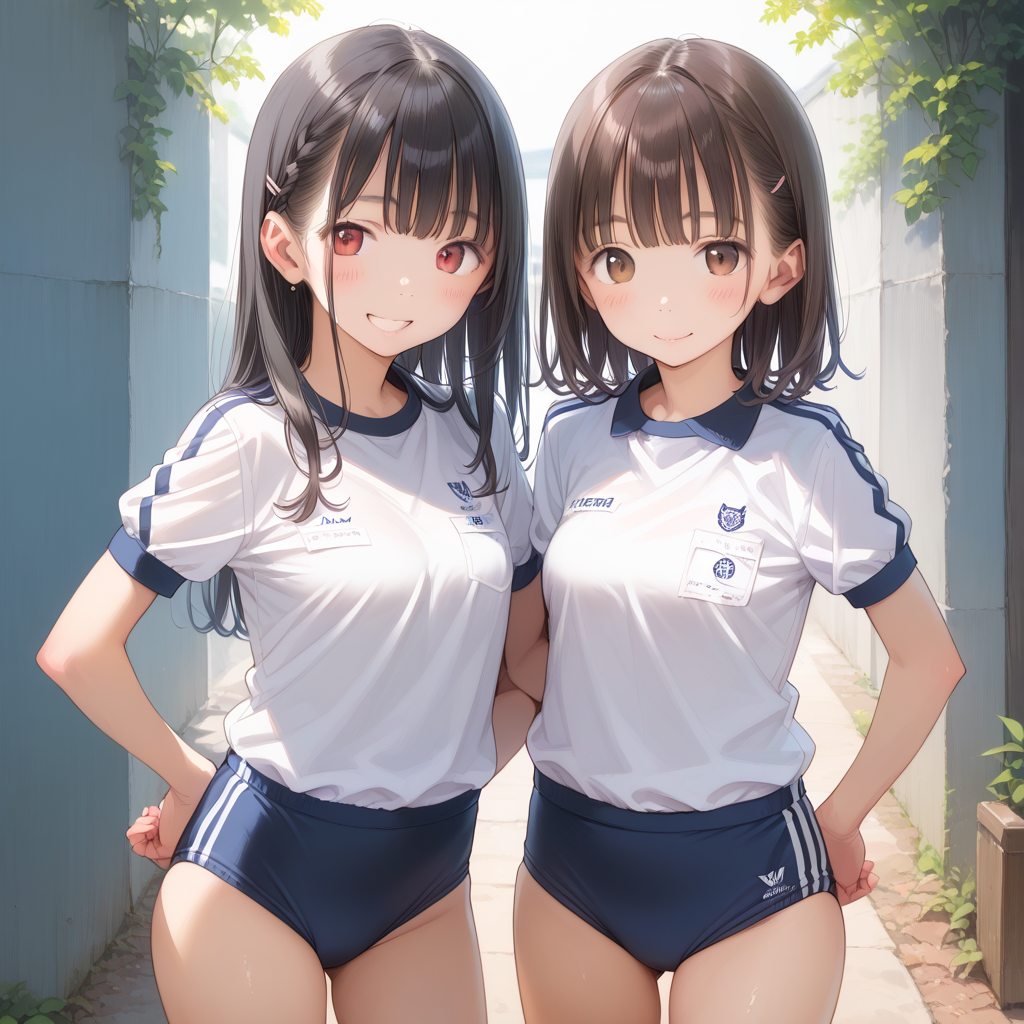 ブルマでリナちゃんと