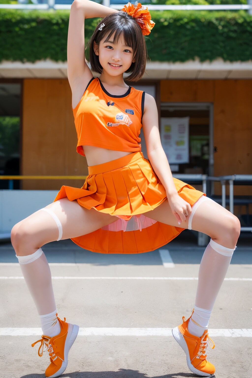 【5枚♡ガニ股チアgirls♡】