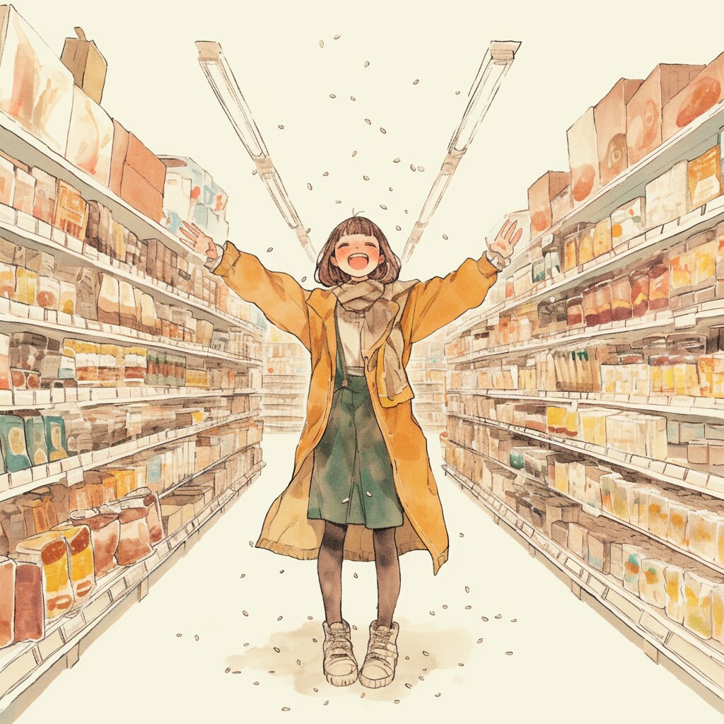 大好きっ！！スーパーマーケットっ！！！ | の人気AIイラスト・グラビア