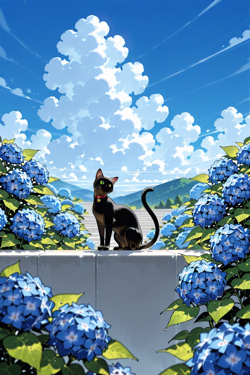 梅雨の晴れ間