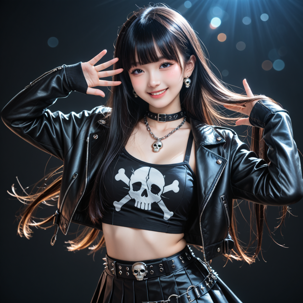 ドクロコーデのアイドル