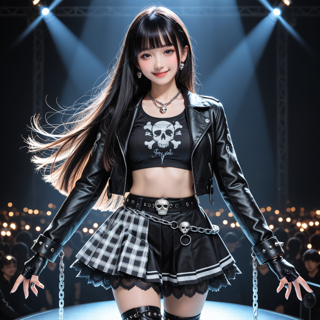 ドクロコーデのアイドル