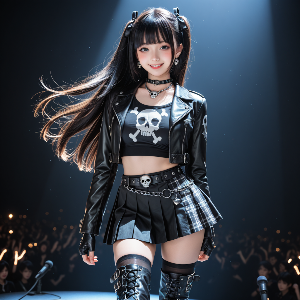 ドクロコーデのアイドル