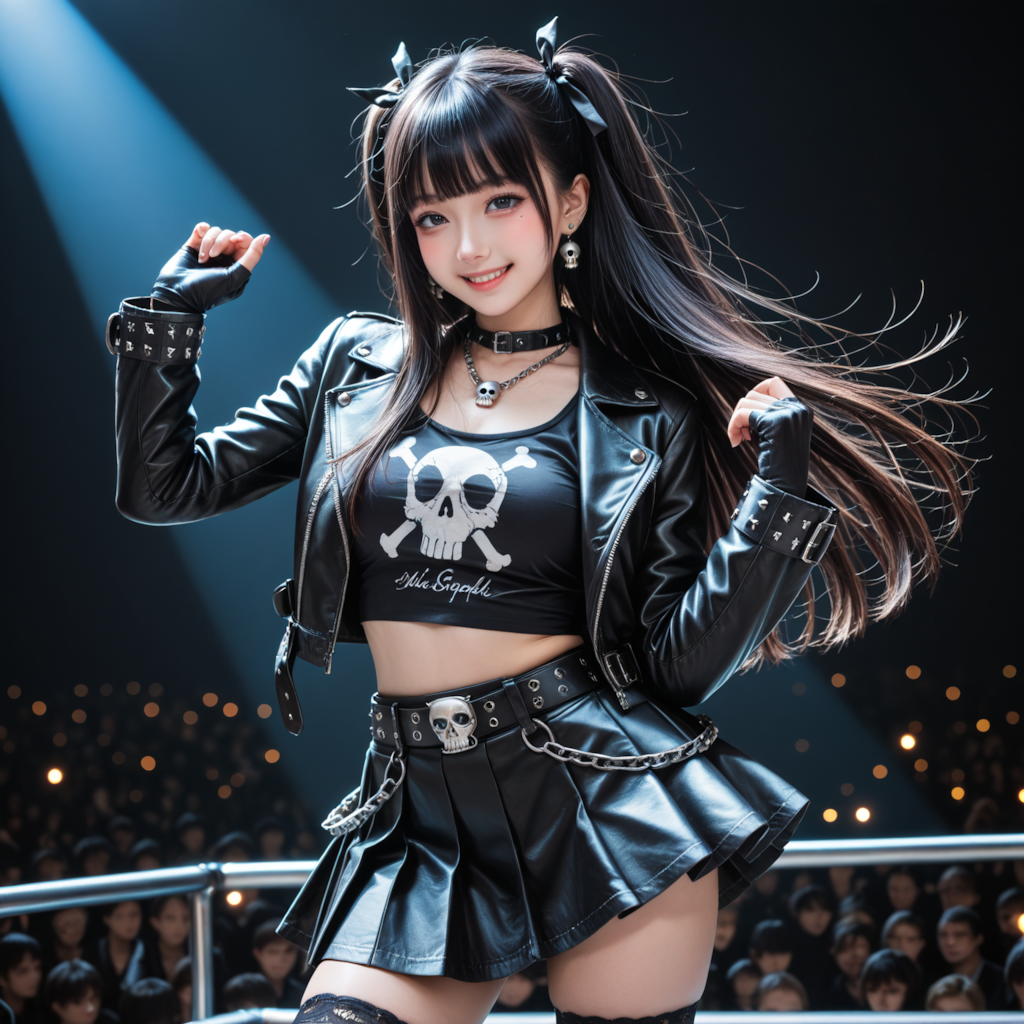 ドクロコーデのアイドル